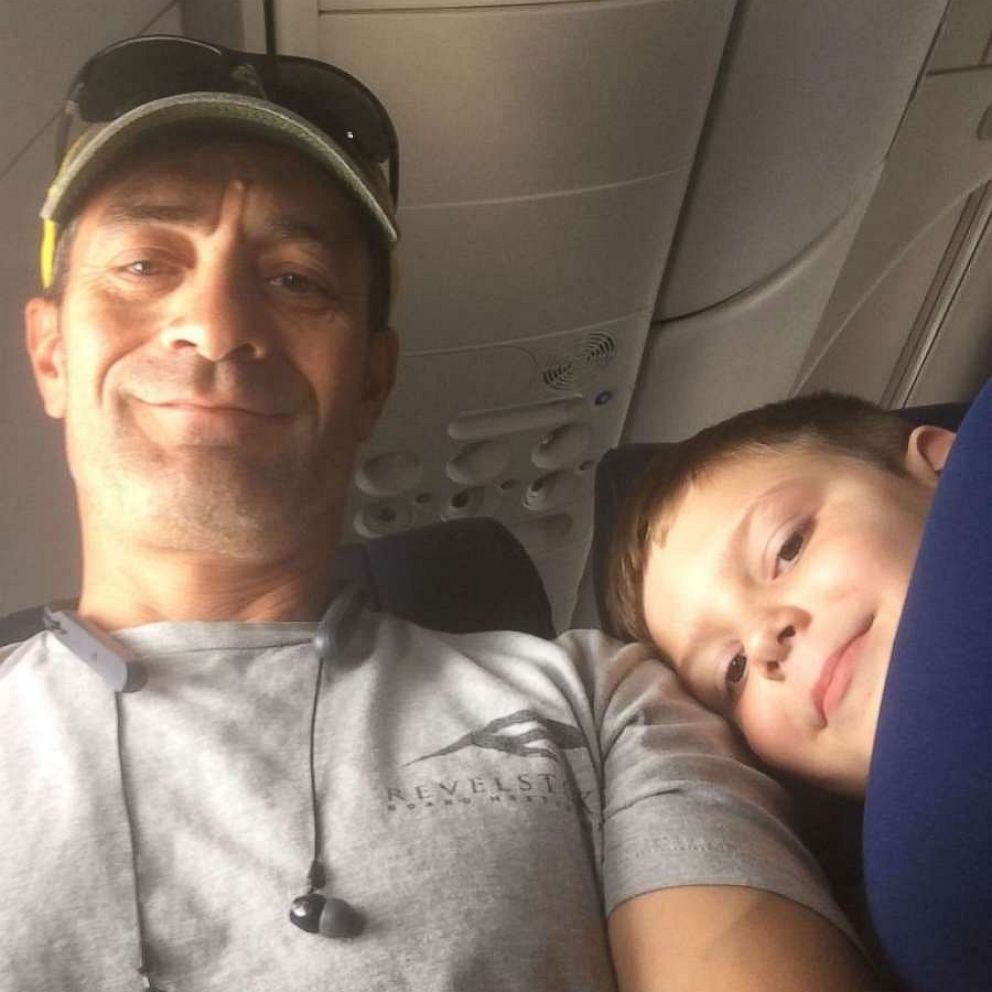 VIDEO: Mom thanks passenger who befriended 7-year-old son with autism during flight