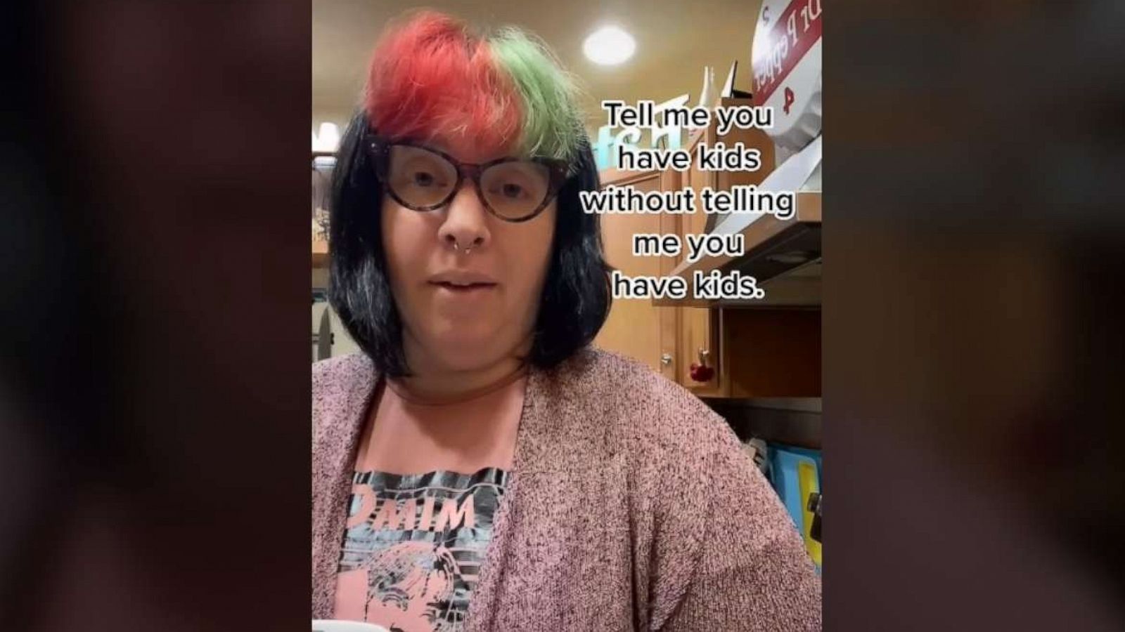 PHOTO: Gwenna Laithland, creator the website Momma Cusses, asked her 360,000 followers to respond to the following: "Tell me you have kids...without telling me you have kids."