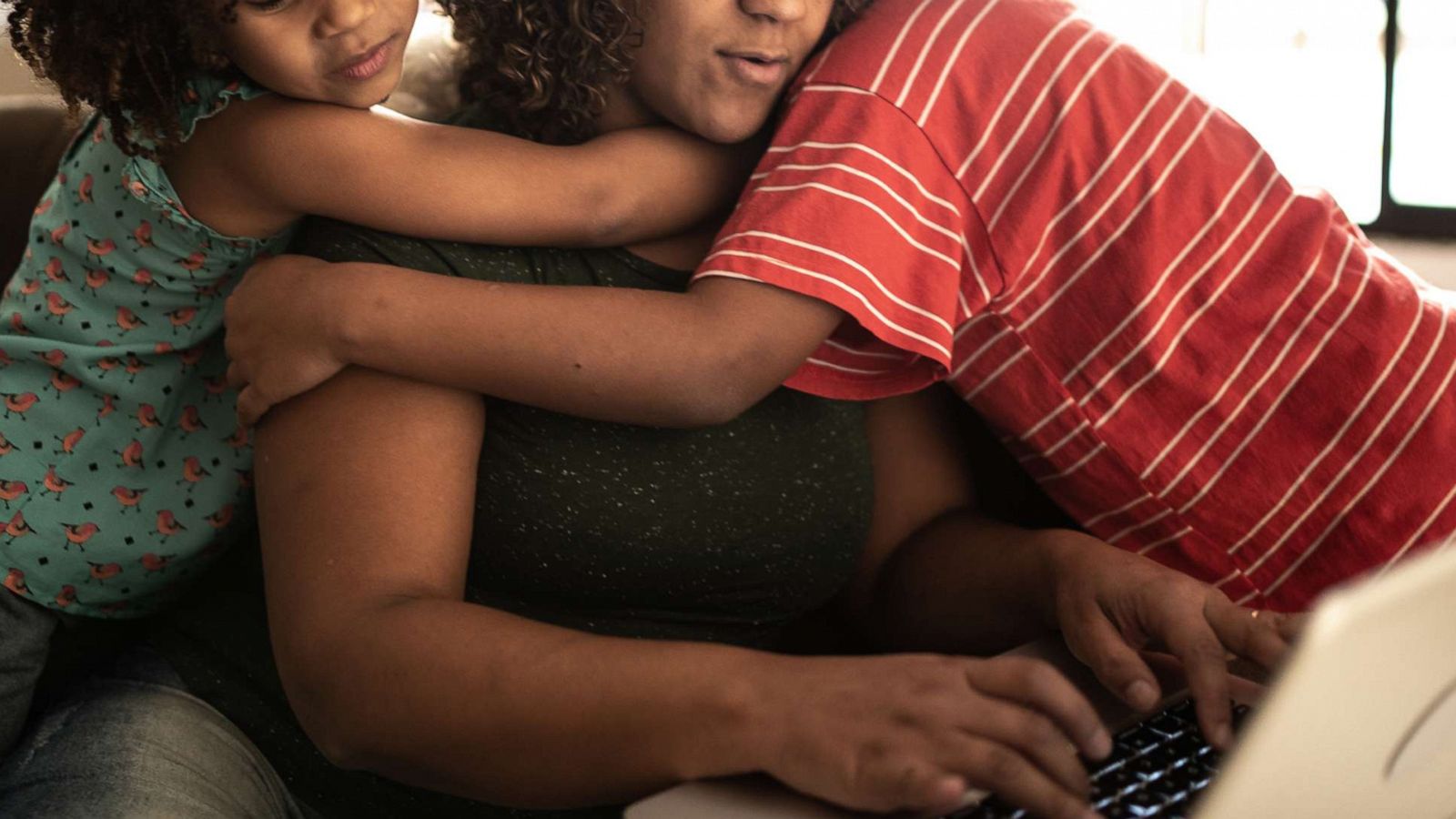 PHOTO: A mother and her children are seen here in an undated stock photo.