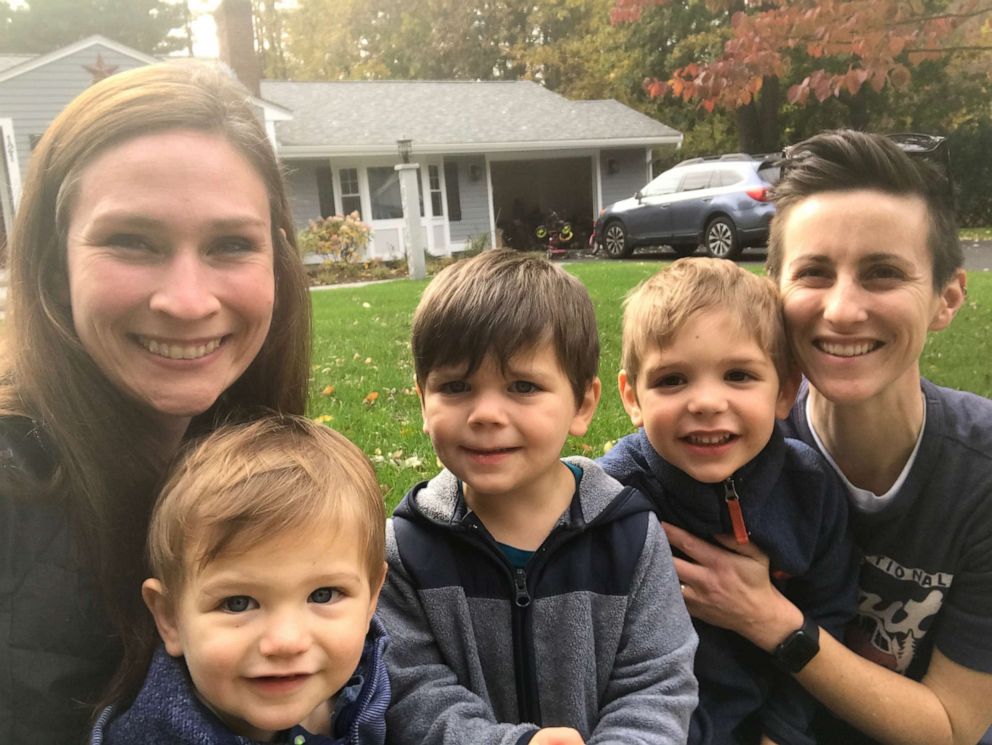 Photo: In 2018, KC and Lena Currie, of Sudbury, Mass., officially adopted Joey, now 3. One year later, they adopted Joey's biological brothers, Logan, 2 and Noah, 1, on National Adoption Day, Nov. 23.