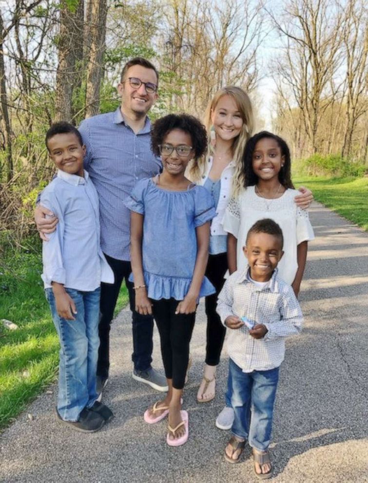 PHOTO: Jolene Shrock, a mom of four from Goshen, Indiana, said her income from Noonday allowed her and her husband Darin to adopt their fourth child.