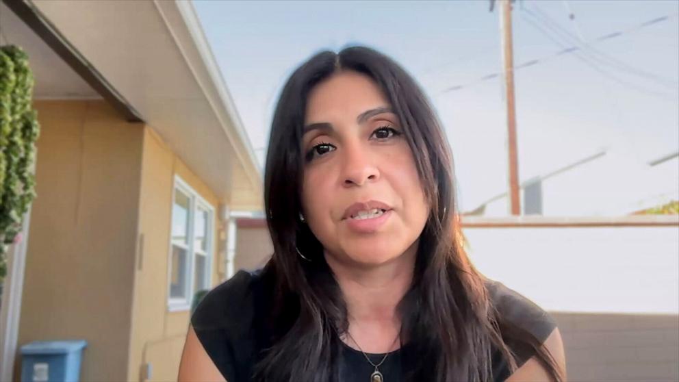 PHOTO: Shaina Montiel describes her experience surviving hantavirus in an interview that aired May 12, 2026, on "Good Morning America."