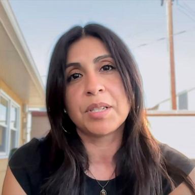 PHOTO: Shaina Montiel describes her experience surviving hantavirus in an interview that aired May 12, 2026, on "Good Morning America."