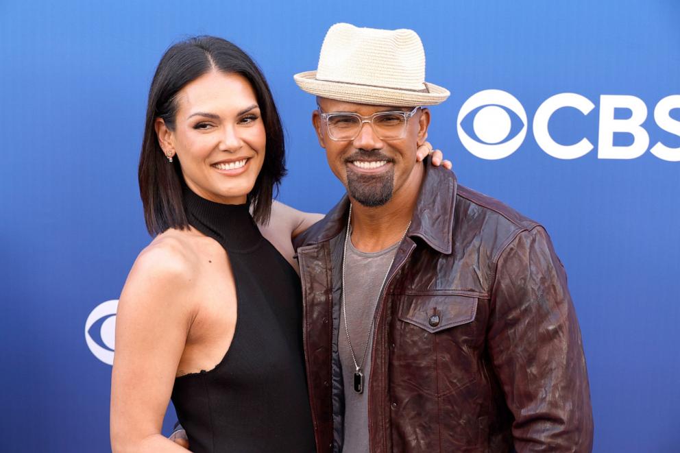 PHOTO: Jesiree Dizon, Shemar Moore attends the CBS Fall Schedule Celebration at Paramount Studios, May 2, 2024, in Los Angeles.