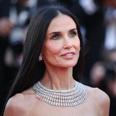 PHOTO: Demi Moore arrives for the Opening Ceremony and the screening of the film "La Venus electrique" (The Electric Kiss) at the 79th edition of the Cannes Film Festival in Cannes, southern France, on May 12, 2026.