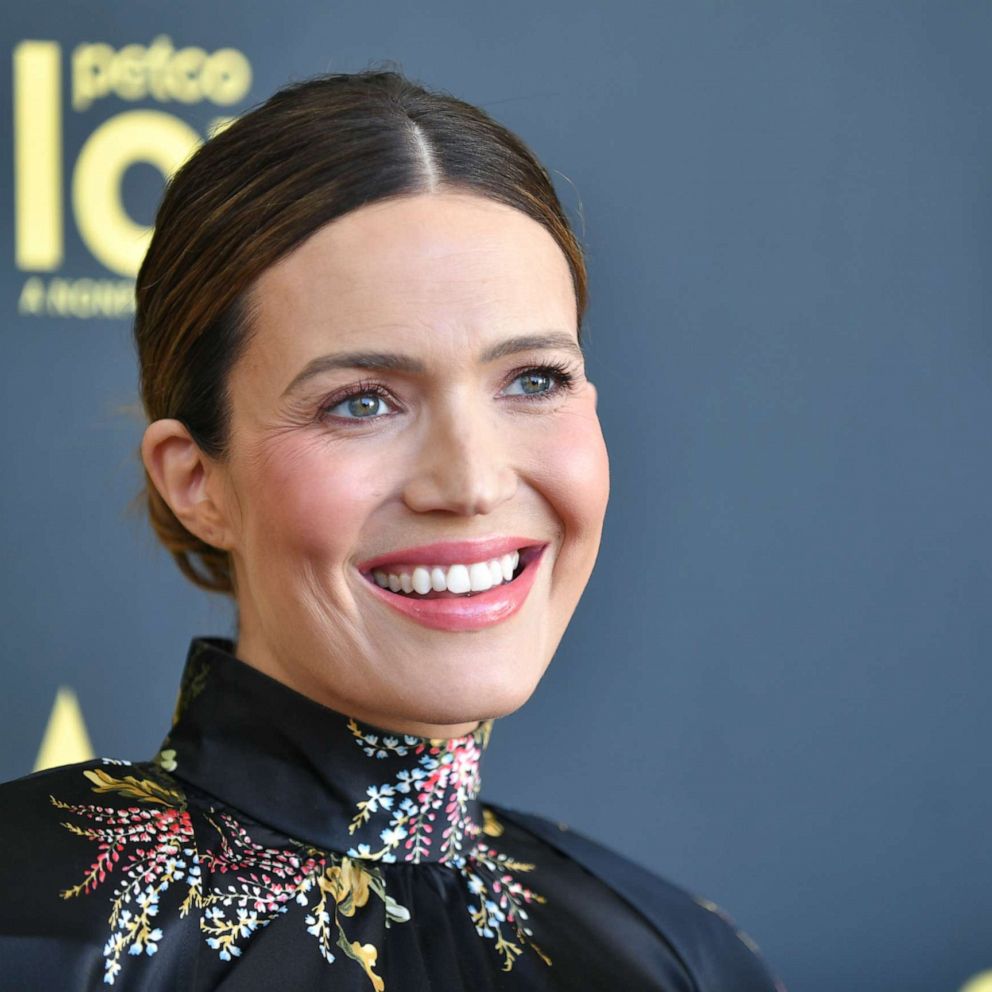 Mandy Moore shares sweet photo of older son Gus beaming at brother ...