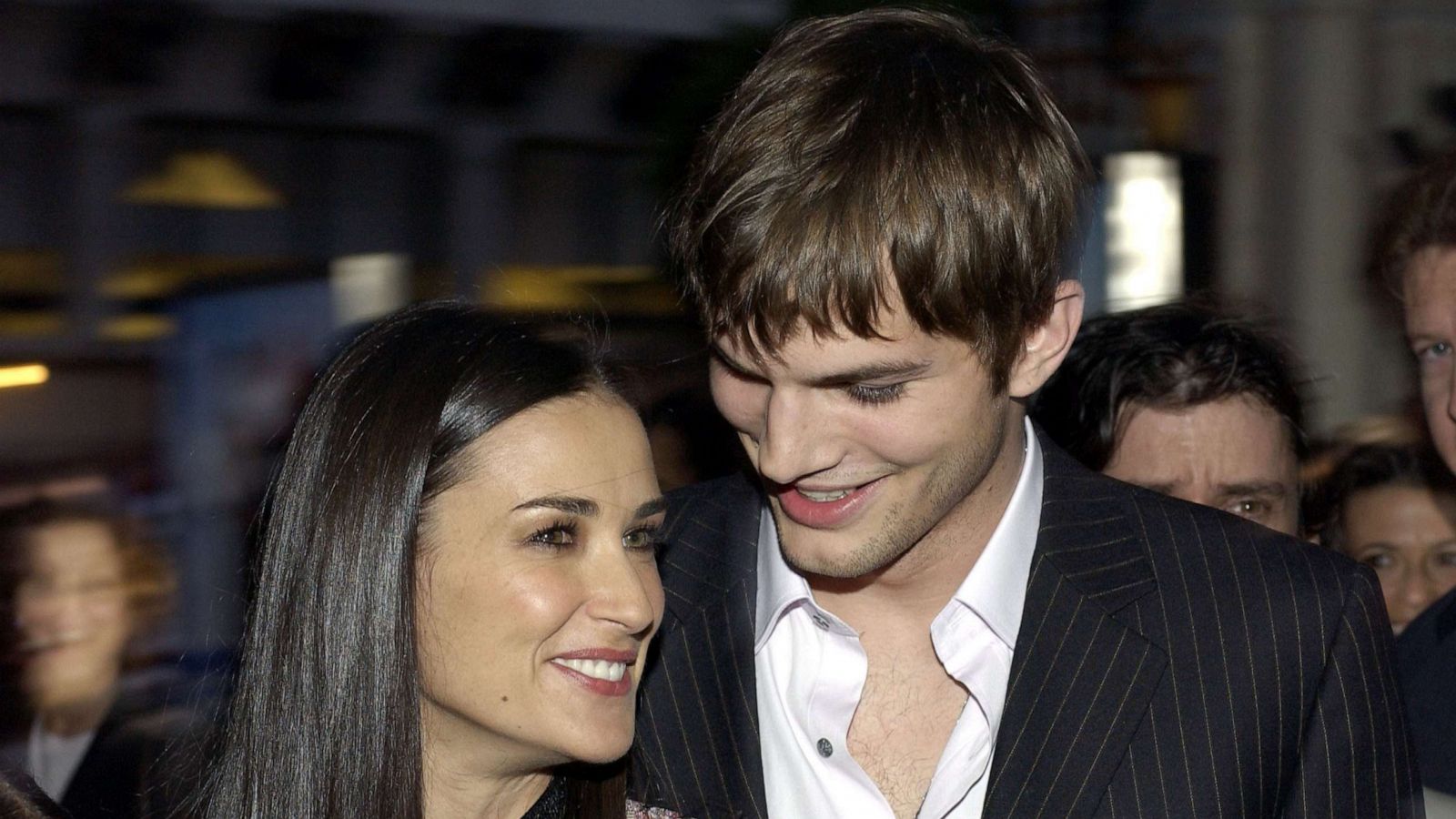 PHOTO: Ashton Kutcher and Demi Moore attend the "Charlie's Angels 2 - Full Throttle" Premiere at Mann's Chinese Theatre in Hollywood, Calif., June 18, 2003.