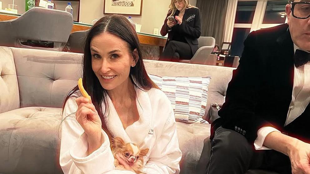 PHOTO: Tallulah Willis shared a photo on Instagram of her mother Demi Moore on the night of the 2025 Oscars, captioning the photo, "MY winner."