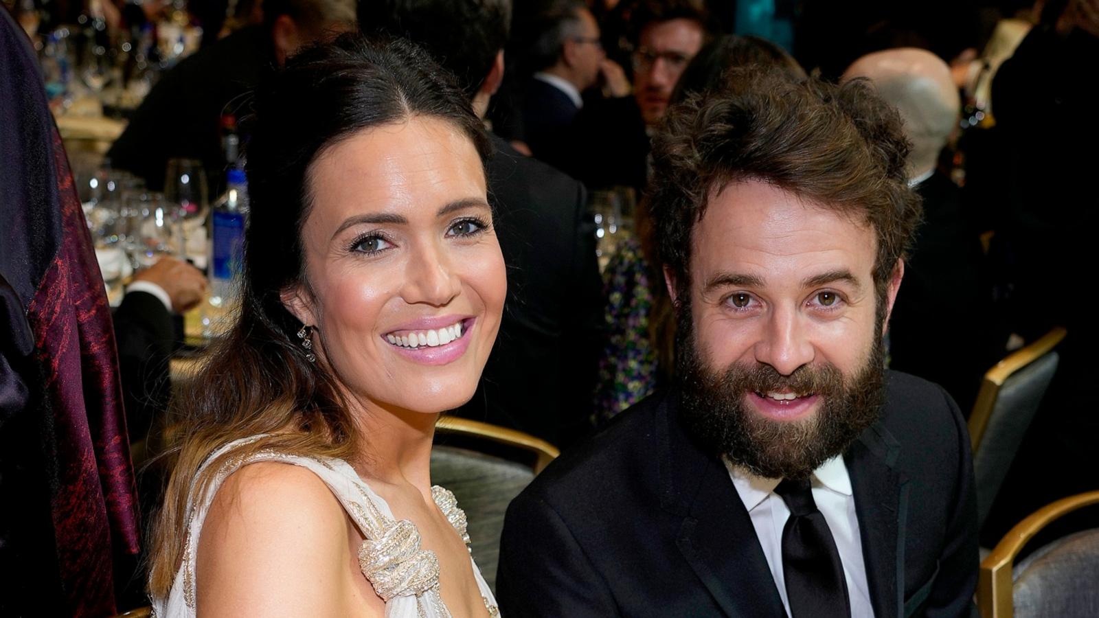 PHOTO: Mandy Moore and Taylor Goldsmith attend the 27th Annual Critics Choice Awards at Fairmont Century Plaza on March 13, 2022 in Los Angeles.