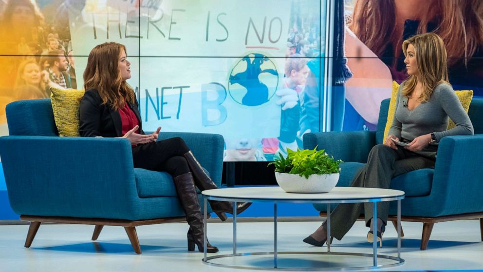 PHOTO: Reese Witherspoon and Jennifer Aniston in a scene from "The Morning Show," debuting Nov. 1, 2019, launching the Apple TV Plus streaming service.