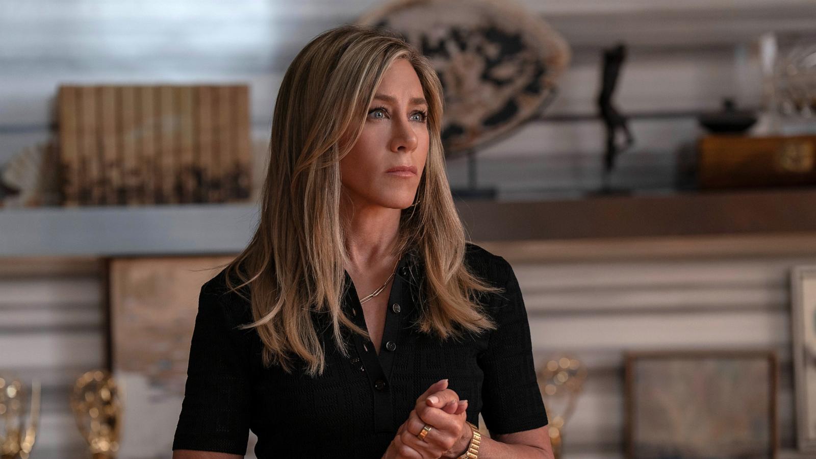 PHOTO: Jennifer Aniston in a first look image for "The Morning Show" season 4.
