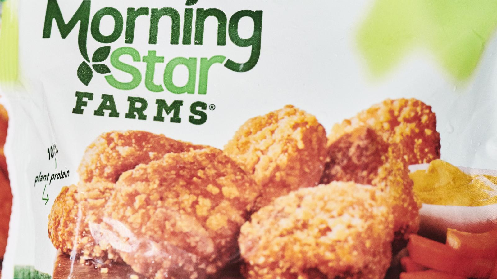 PHOTO: A bag of a Morningstar Farms product in Brooklyn, New York, July 24, 2020.