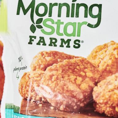 PHOTO: A bag of a Morningstar Farms product in Brooklyn, New York, July 24, 2020.