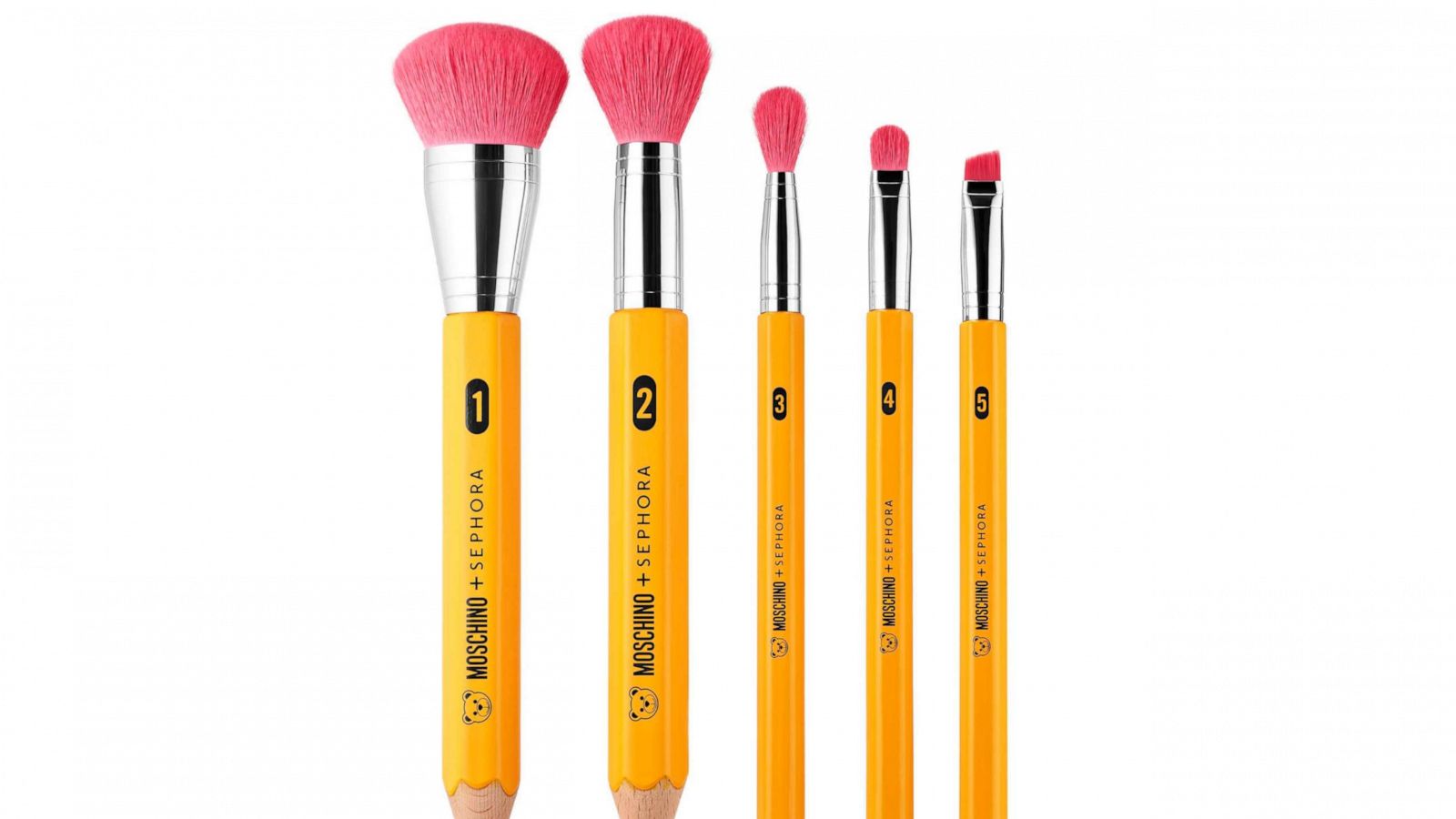 PHOTO: Moschino and Sephora launched a makeup collection that looks like school supplies.