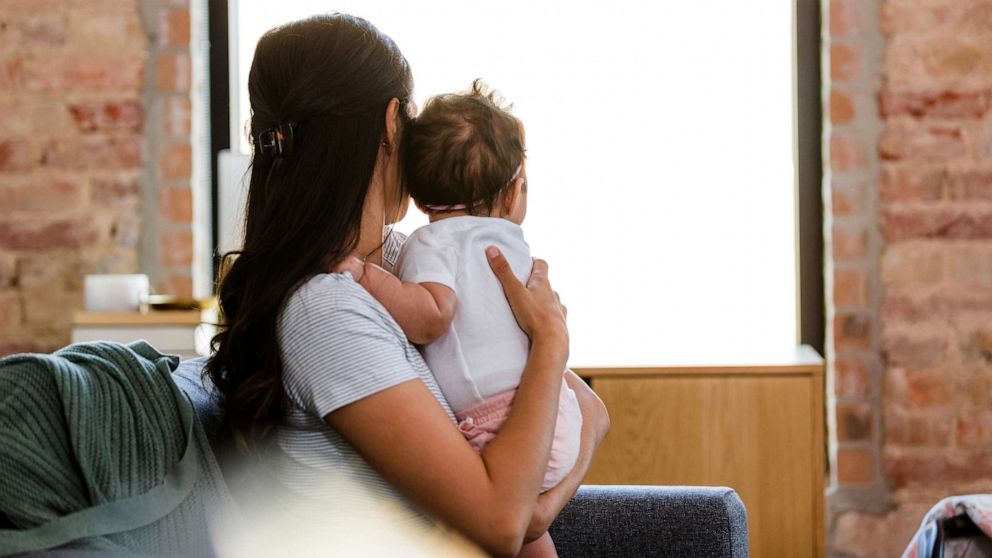 PHOTO: Stock photo of a woman and child.