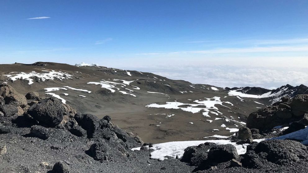 Anne Lorimor, 89, set the world record after completing her second hike of Mount Kilimanjaro in the African country of Tanzania. 
