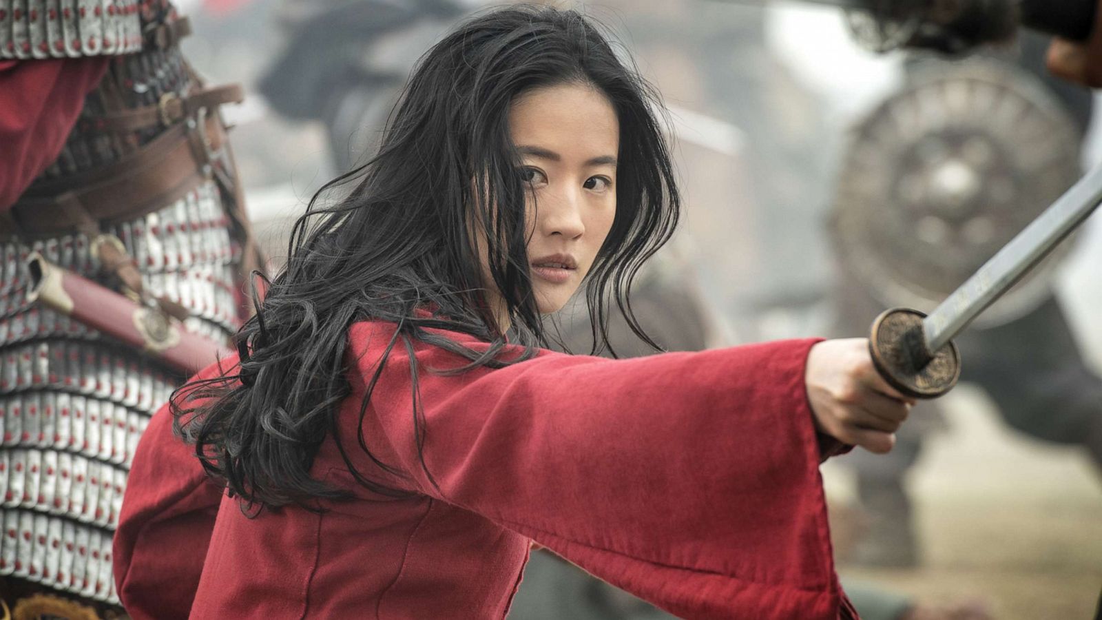 PHOTO: Yifei Liu portrays Mulan in Disney's film "Mulan".