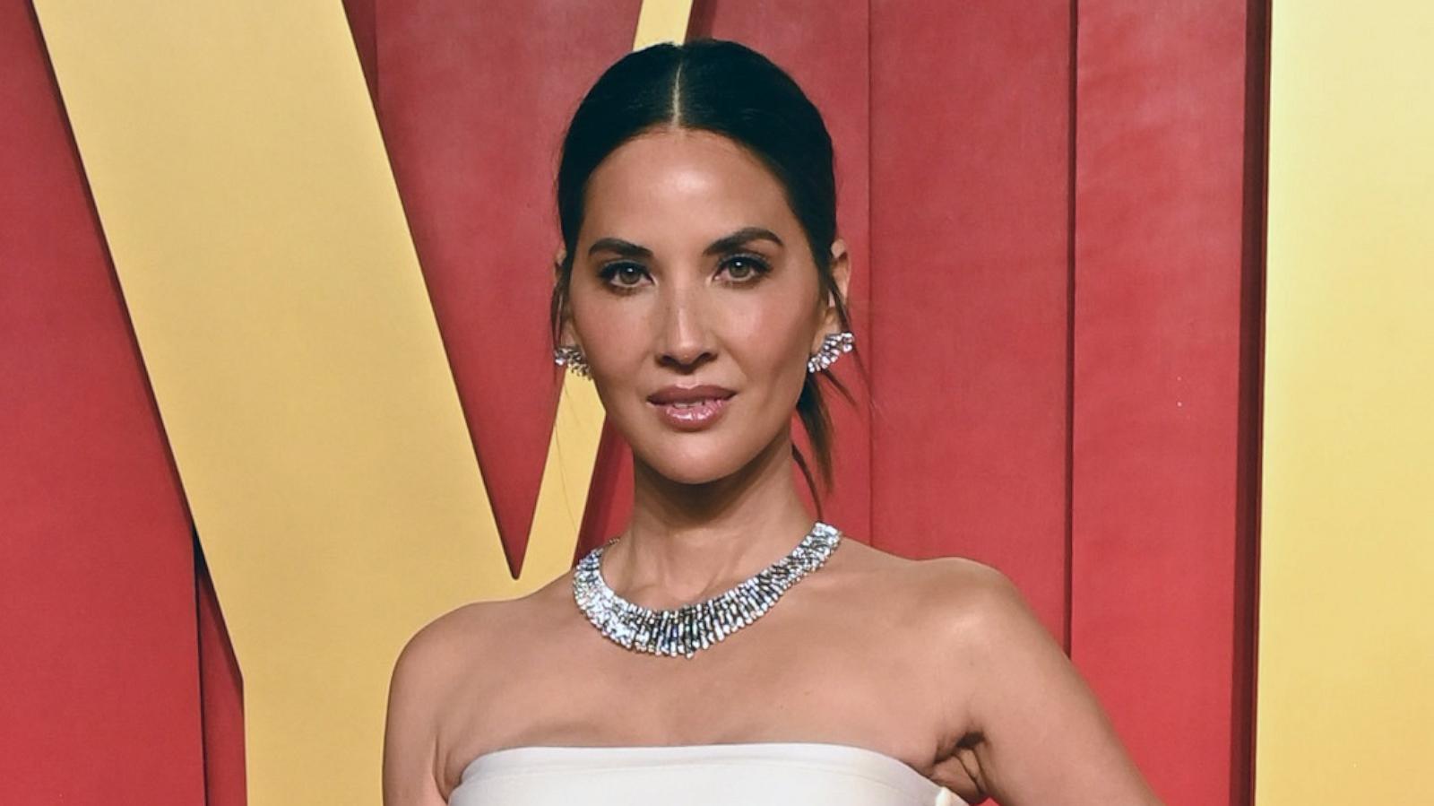 PHOTO: Olivia Munn attends the 2024 Vanity Fair Oscar Party Hosted By Radhika Jones at Wallis Annenberg Center for the Performing Arts on March 10, 2024 in Beverly Hills, Calif.
