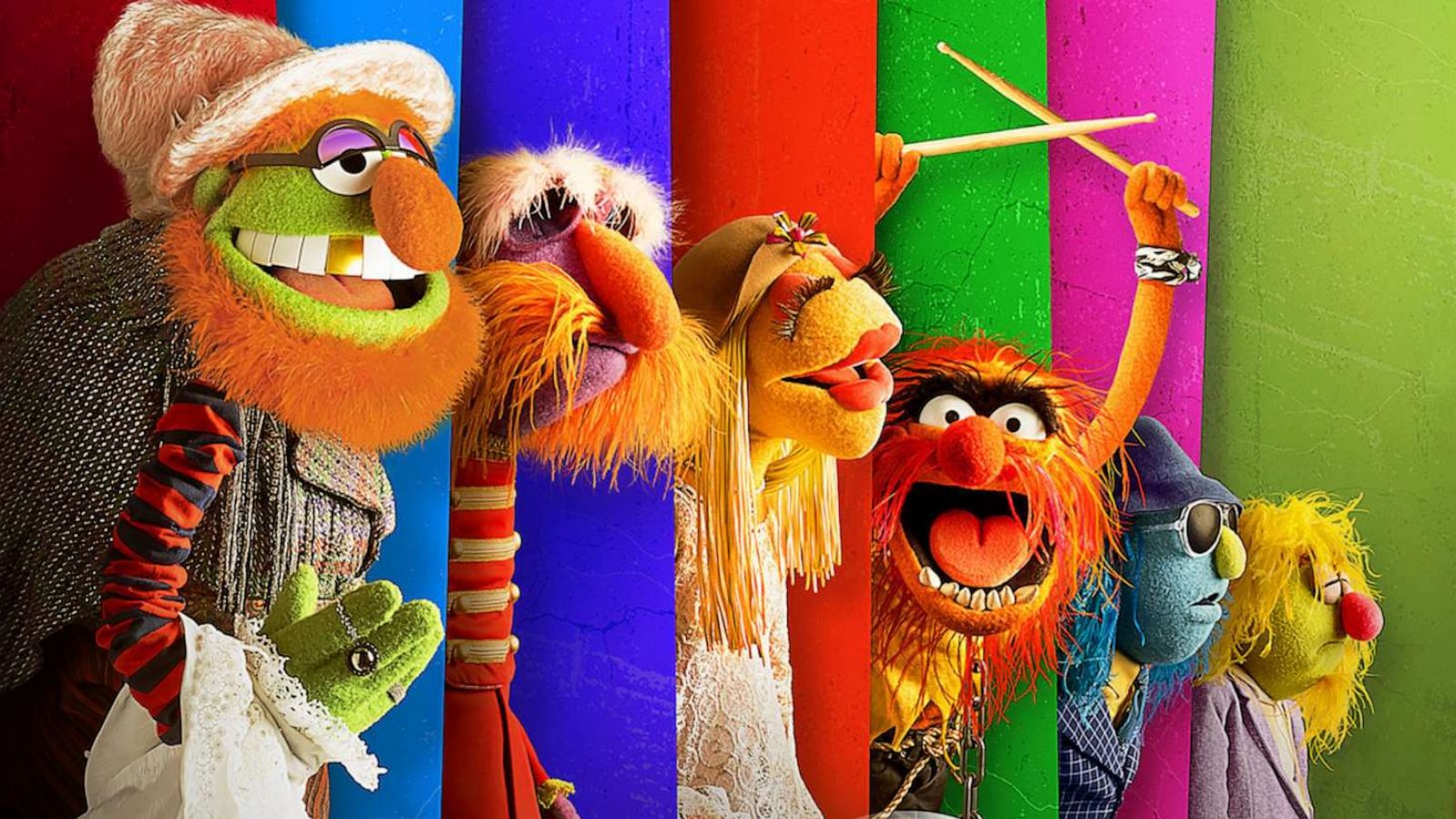 PHOTO: The Muppets Mayhem a new Disney series.