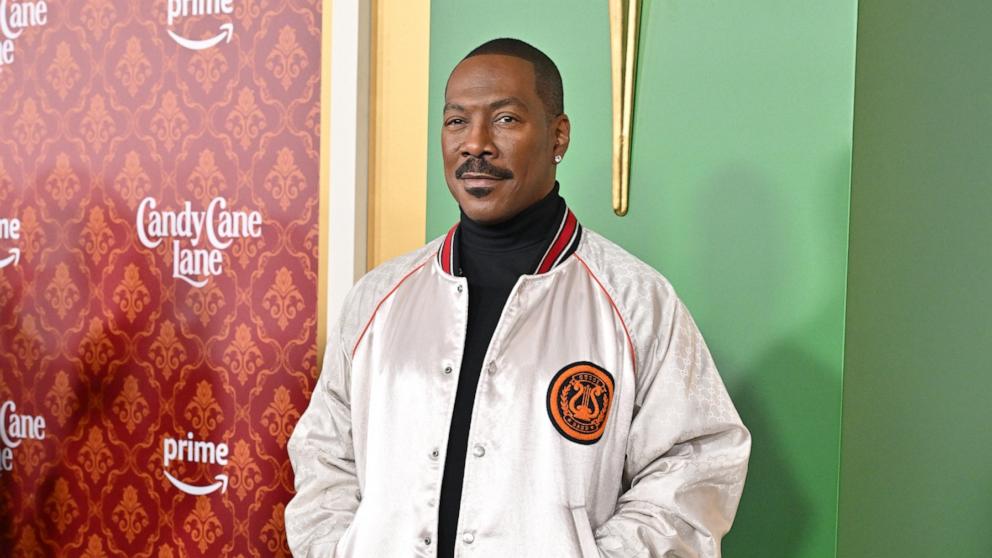 VIDEO: Eddie Murphy, Tracee Ellis Ross talk holiday traditions, new film 'Candy Cane Lane'