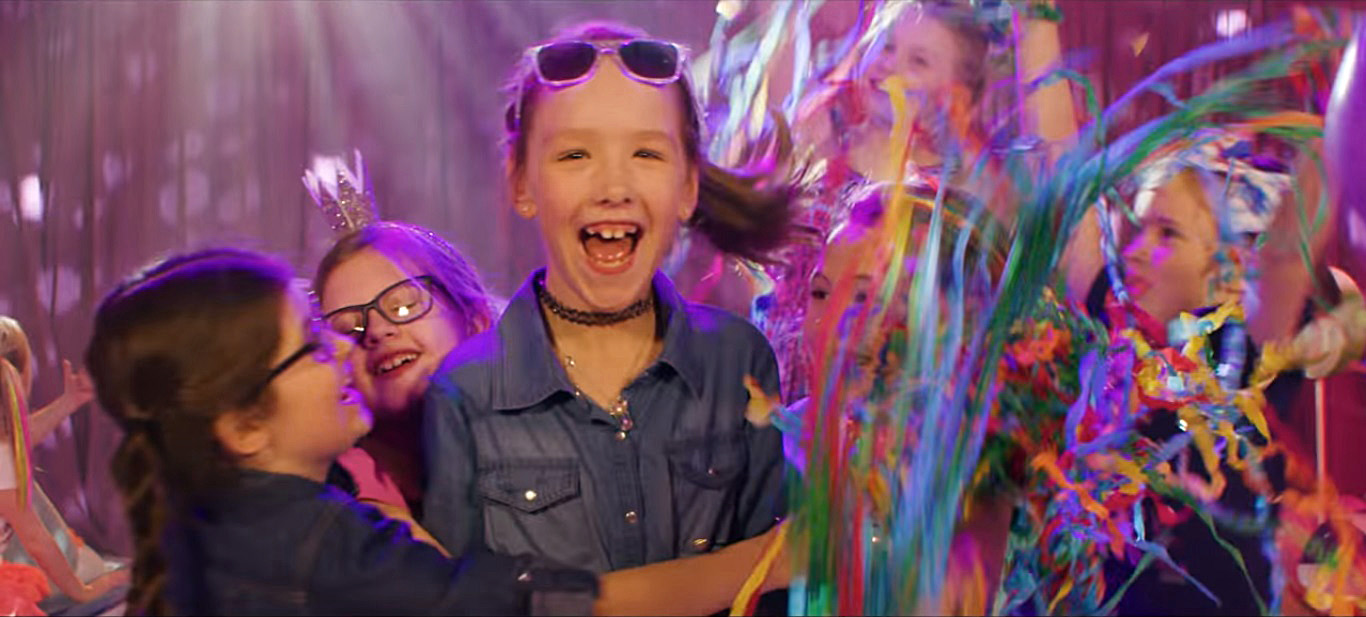PHOTO: Ashlin Sanders, 7, made a wish with Make-A-Wish Wisconsin to appear in her own Kidz Bop music video that goes viral, after she was diagnosed with end stage renal disease.