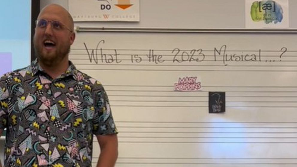 PHOTO: Myles Finn's TikTok series reveals that the musical his class would be producing in the next school year has received over 60 million views.
