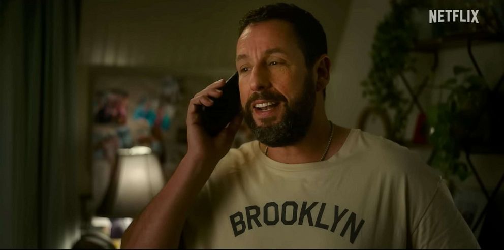 PHOTO: Adam Sandler in a scene from Murder Mystery 2 movie trailer.