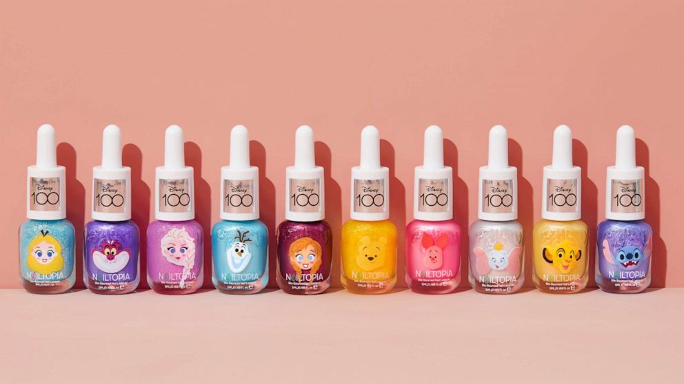 Celebrate Disney 100 with a magical new nail collection - ABC News