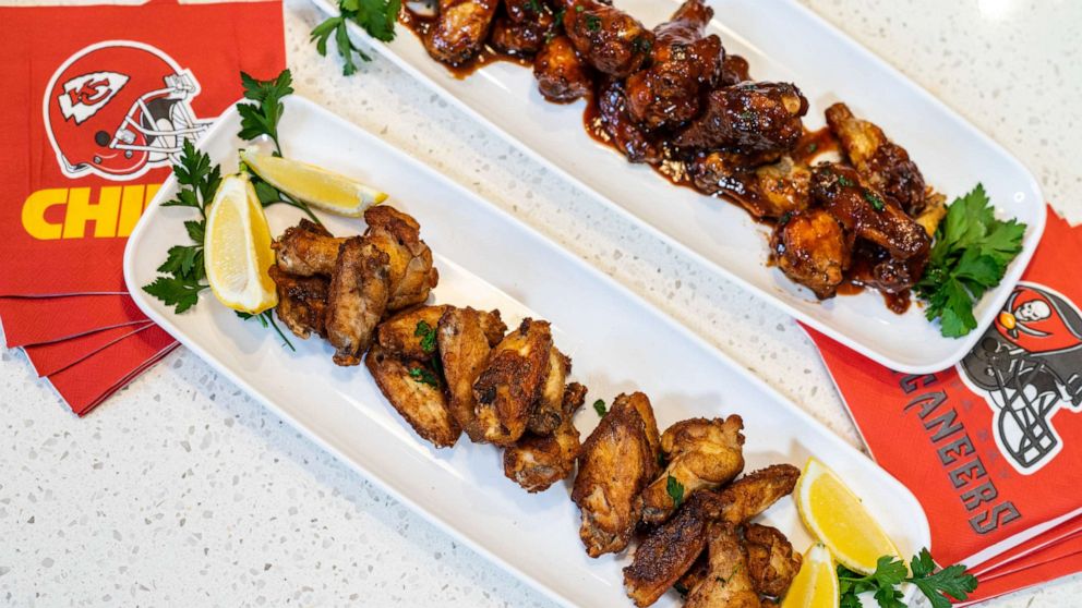 VIDEO: Make chef Nancie Greene’s chicken wing recipes to rep your Super Bowl team