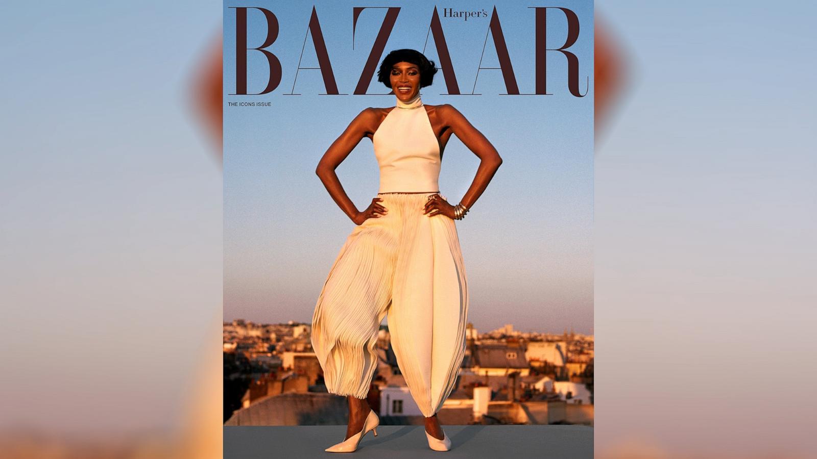 PHOTO: Harper’s BAZAAR’s 2024 ICONS issue featuring cover star Naomi Campbell – photographed in Paris wearing BVLGARI-- and this year’s other iconic additions.