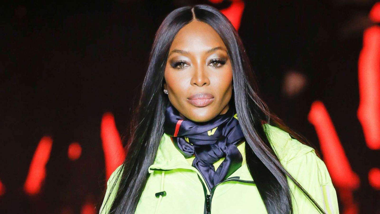 PHOTO: Naomi Campbell walks during London Fashion Week on Feb.16, 2020 in London.