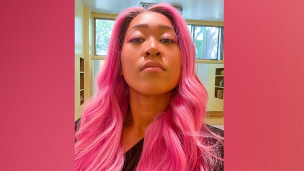 Naomi Osaka shows off pink hair after Australian Open win - Good ...