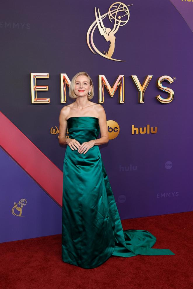 PHOTO: Naomi Watts attends the 76th Primetime Emmy Awards, Sept. 15, 2024, in Los Angeles.