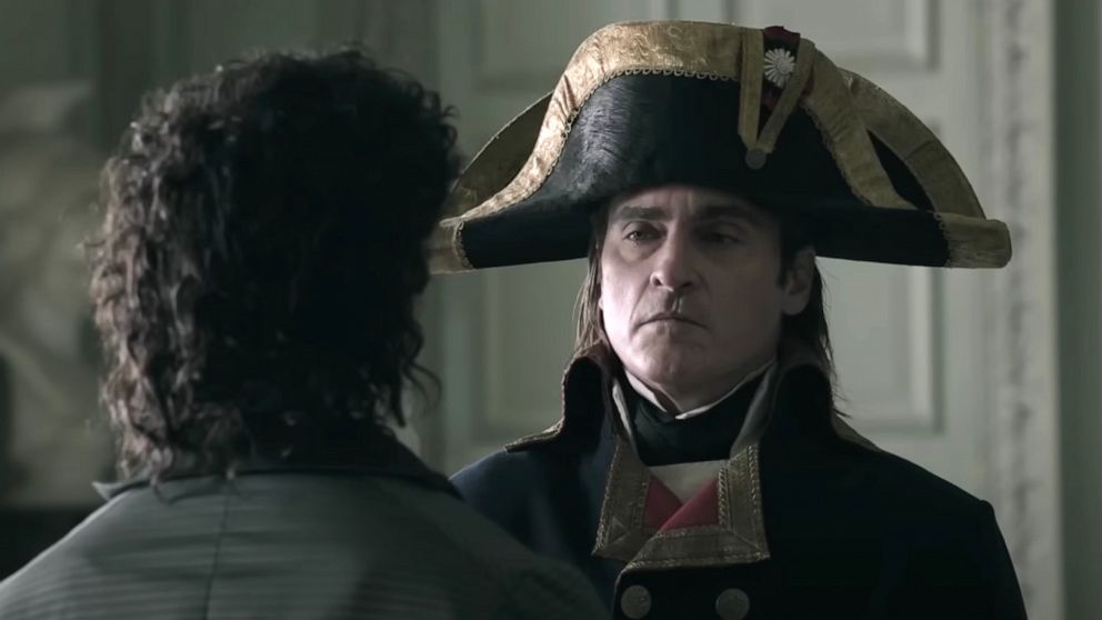 PHOTO: Joaquin Phoenix in "Napoleon," 2023.