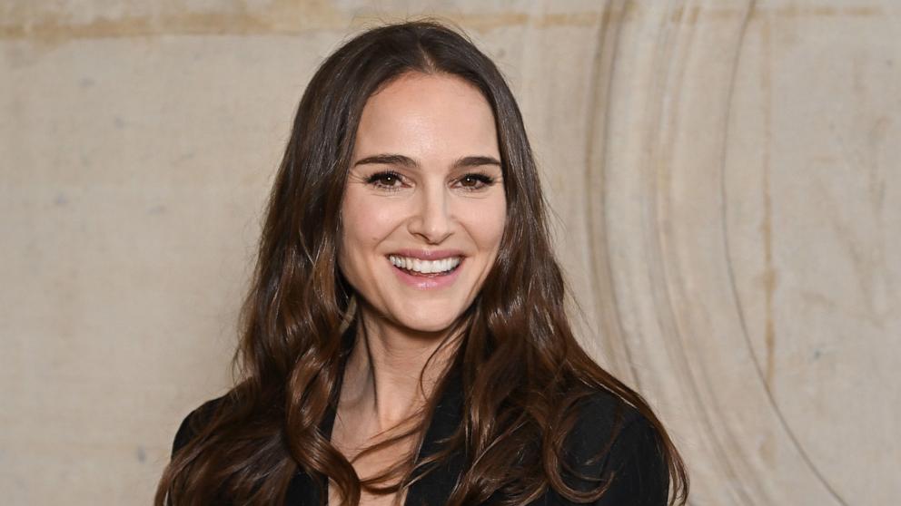 PHOTO: Natalie Portman attends the Christian Dior Haute Couture Spring/Summer 2024 show as part of Paris Fashion Week, Jan. 22, 2024, in Paris.