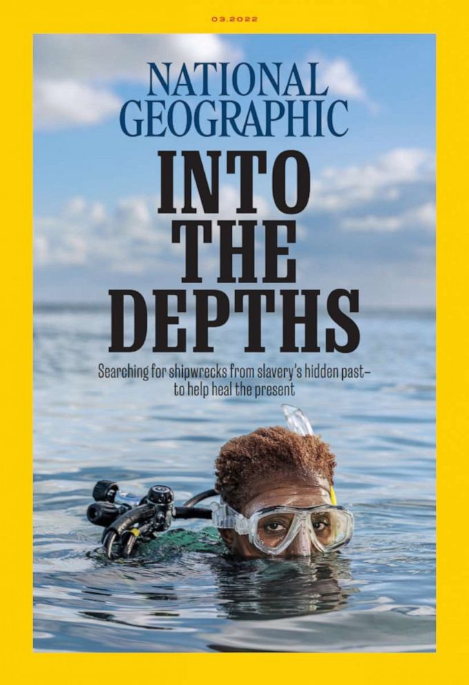 PHOTO: The March 2022 cover of National Geographic.