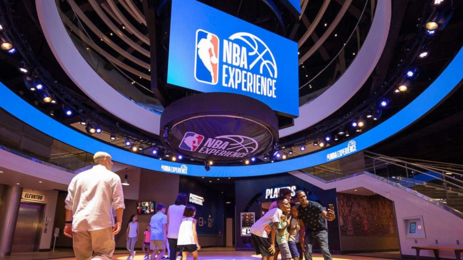 PHOTO: The NBA Experience at Disney Springs is an immersive experience for basketball fans of all ages.