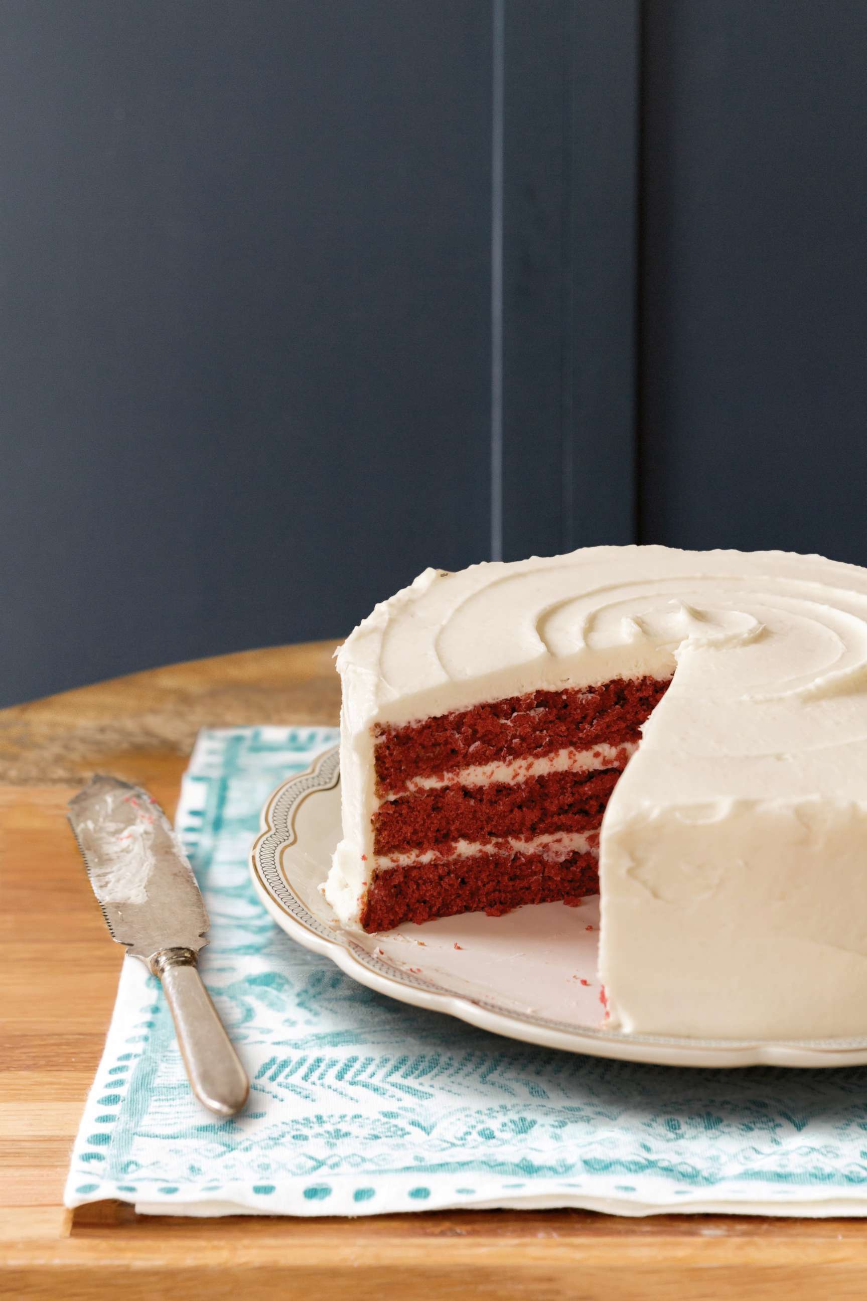 PHOTO: Kim Nelson's red velvet cake from her new cookbook "Daisy Cakes Bakes: Keepsake Recipes for Southern Layer Cakes, Pies, Cookies, and More."