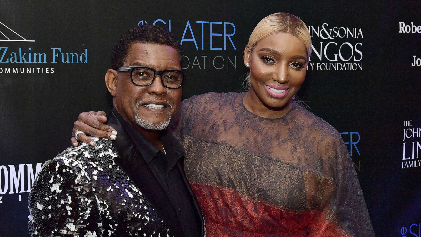 PHOTO: Gregg Leakes and NeNe Leakes on March 3, 2018 in Boston.