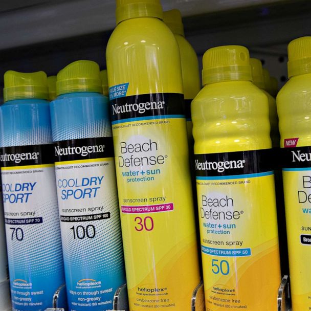 Is there a deals recall on neutrogena sunscreen