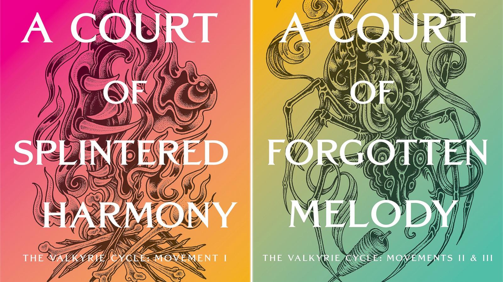 PHOTO: Book covers for Sarah J. Mass’ next two books of "A Court of Thorns and Roses" series.