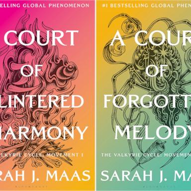 PHOTO: Book covers for Sarah J. Mass’ next two books of "A Court of Thorns and Roses" series.