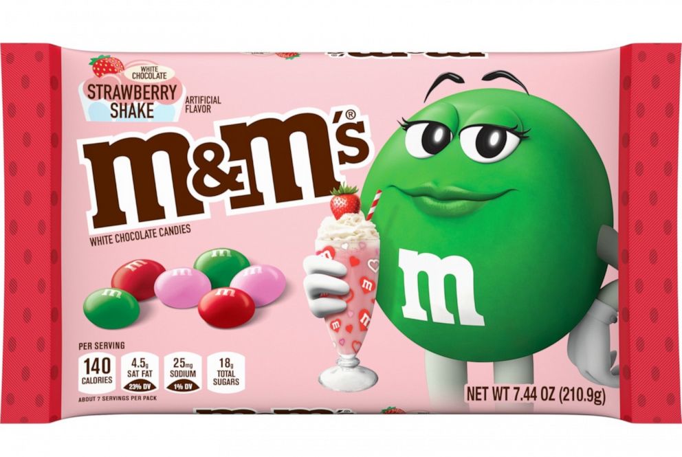 PHOTO: A new limited-edition M&M's flavor for Valentine's Day.