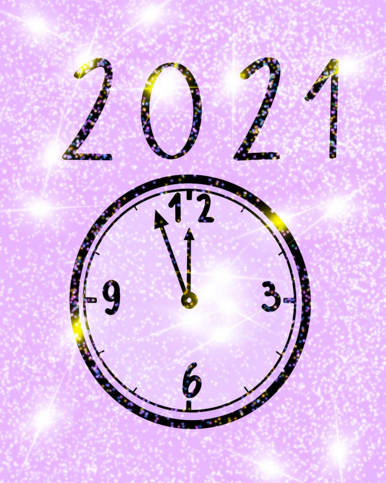 PHOTO: 2021 New Years resolution stock image.