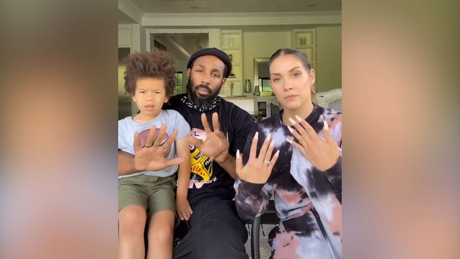 VIDEO: Allison Holker checks her privilege with her family