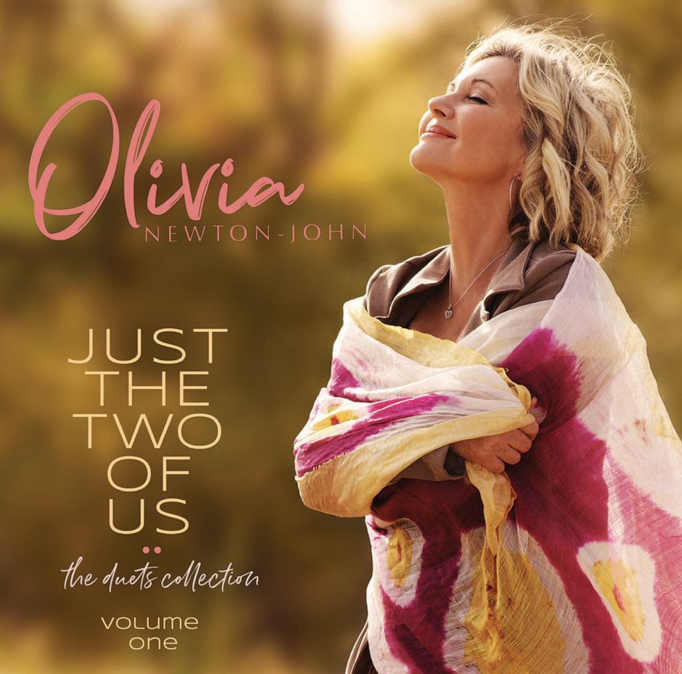 PHOTO: CD cover art for Olivia Newton John's upcoming "Just The Two of Us" duets album.