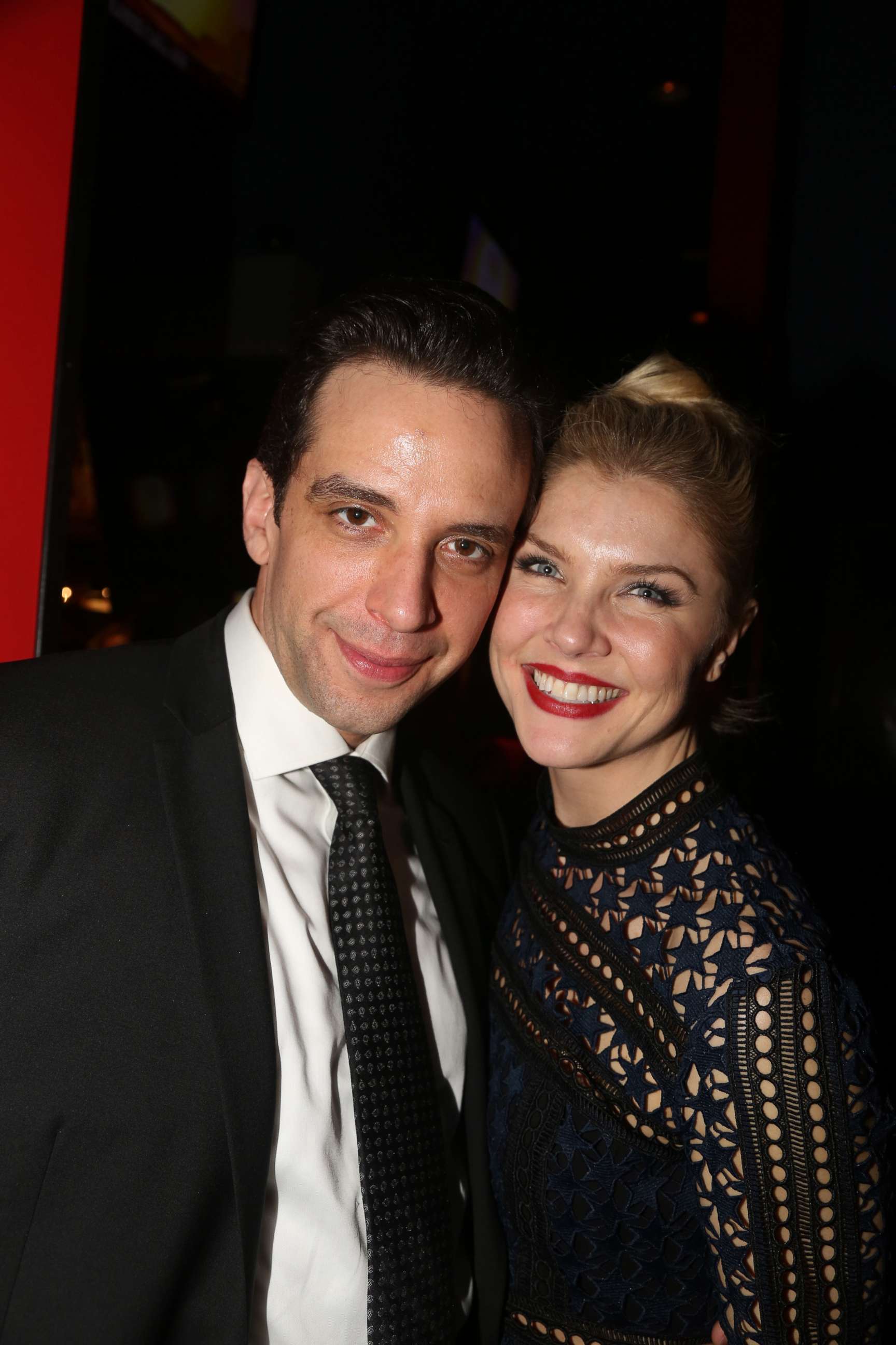 PHOTO: Nick Cordero and Amanda Kloots attend an event in New York, Feb. 19, 2017.