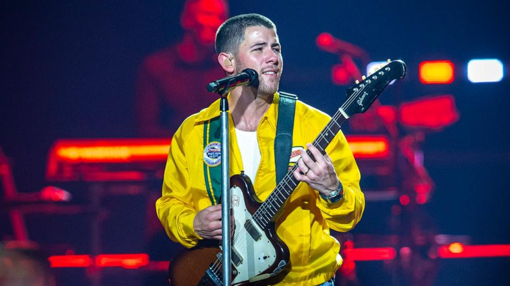 PHOTO: In this Sept. 24 f, 2024 file photo, Nick Jonas of Jonas Brothers performs at Forum di Assago in Milan.