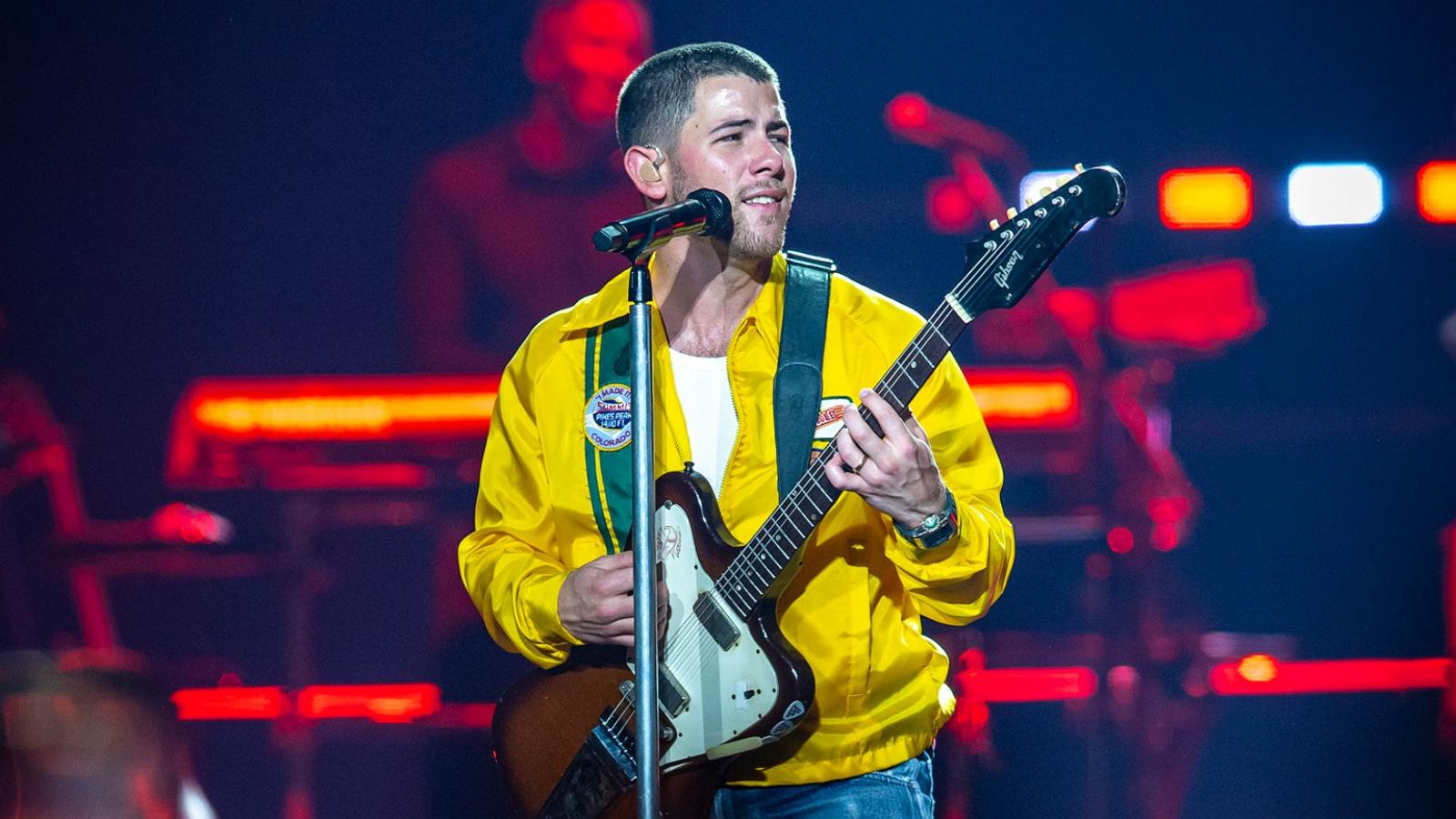 PHOTO: In this Sept. 24 f, 2024 file photo, Nick Jonas of Jonas Brothers performs at Forum di Assago in Milan.