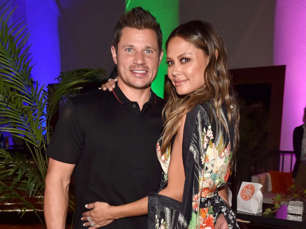 PHOTO: Nick Lachey and Vanessa Lachey attending JBL Fest, an exclusive, three-day music experience hosted by JBL in Las Vegas, Oct. 19, 2018.